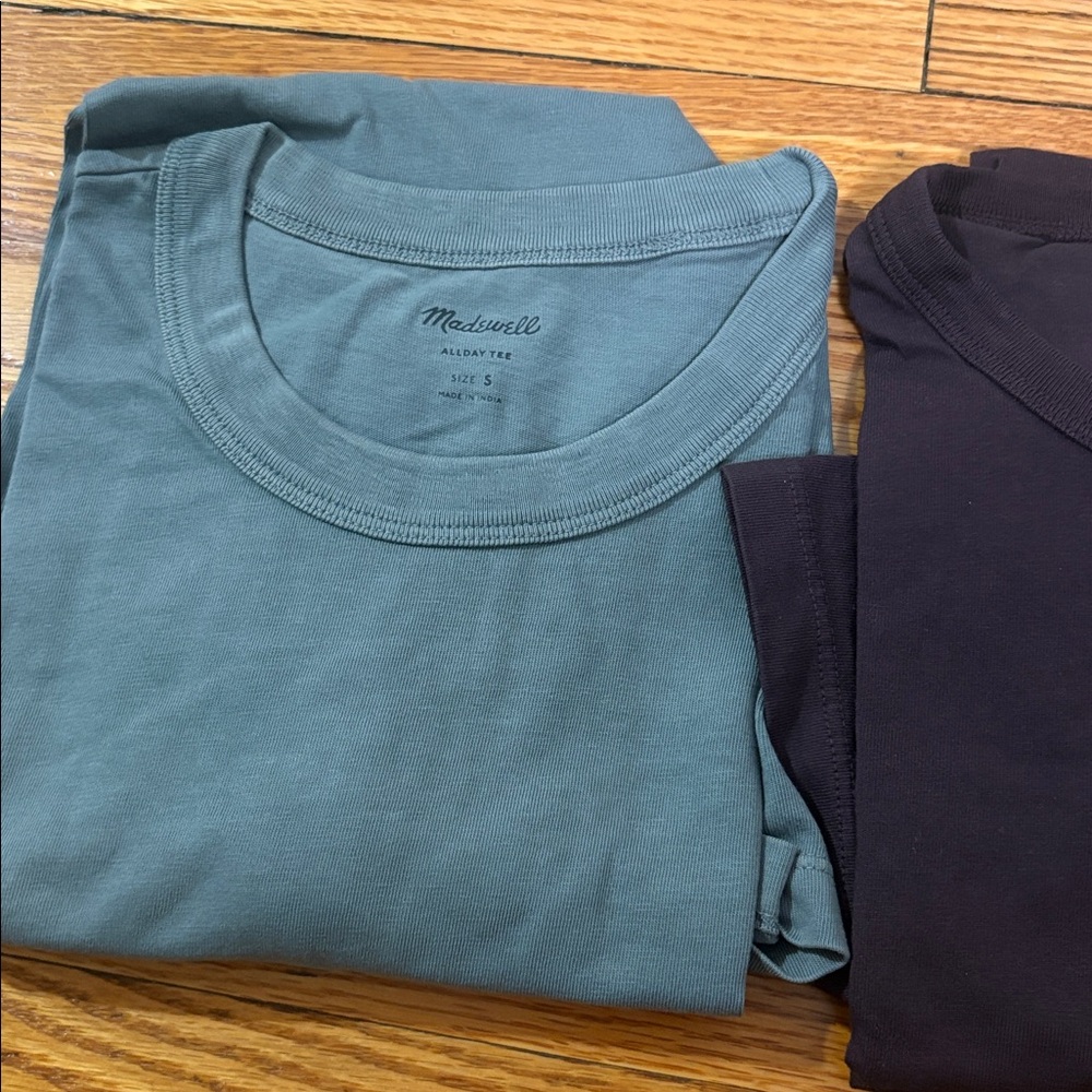 LOT of 3 NWT Madewell Allday T Shirts - Picture 2 of 5